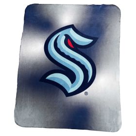 Seattle Kraken Gradient Classic Fleece Throw