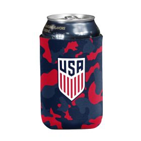 U.S. Mens Soccer Camo Flat  Insulated Can Sleeve