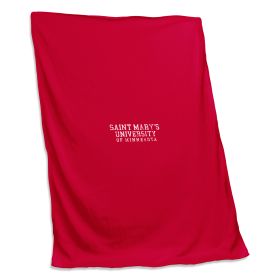 St Mary's of Minnesota Sweatshirt Blanket (Screened)