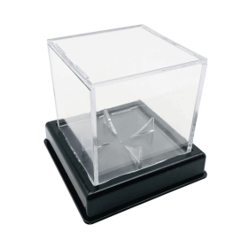UV Protected Acrylic Baseball Display Case Clear Ball Boxes Memorabilia Showcase (tk/temu self-pickup orders)